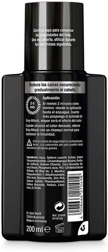 Alpecin Grey Attack shampoo anti-queda e anti-grisalhos 200 ml