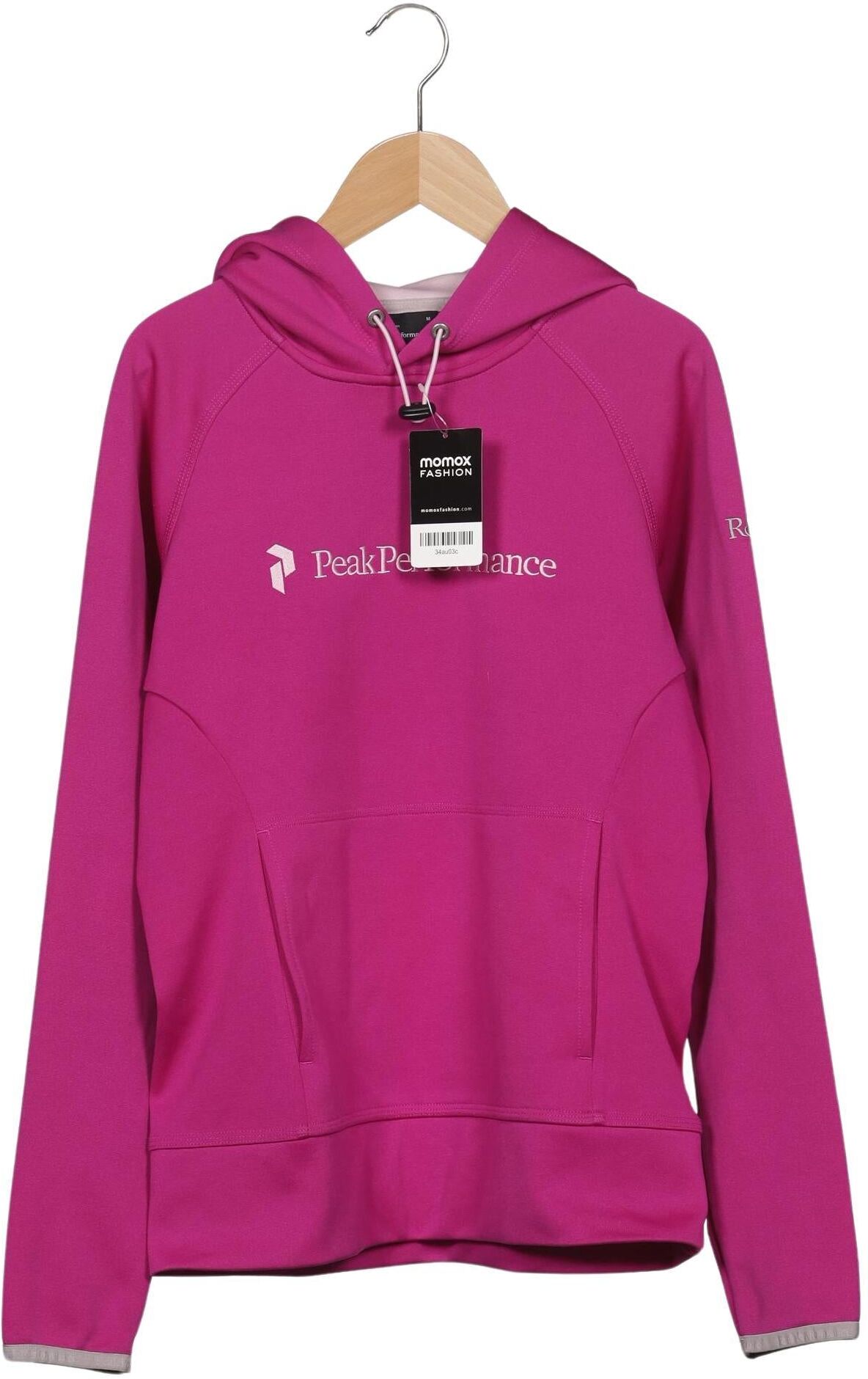 Peak Performance Damen Kapuzenpullover, Pink, Gr. M, Synthetik - Second Hand