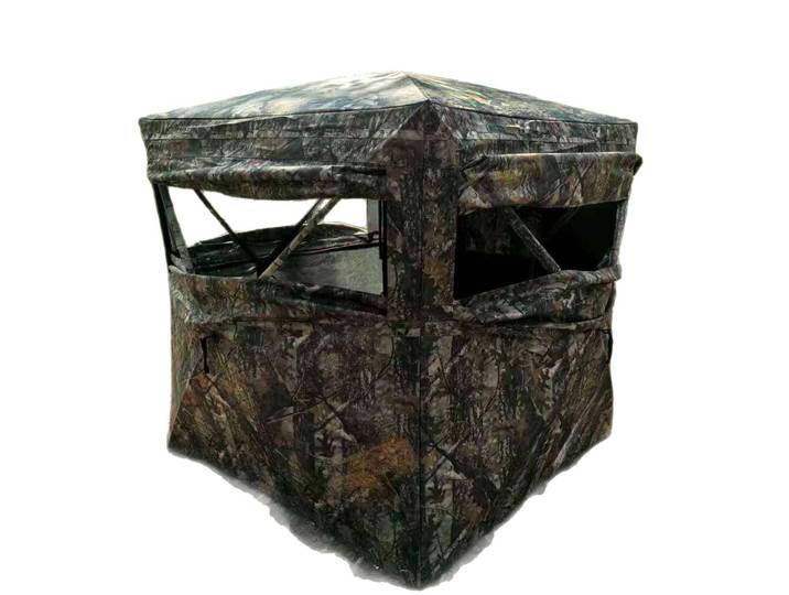 360 ° Tente de chasse transparente, pop-up, camouflage, imperméable, abri pour l'observation des oiseaux avec sac de transport