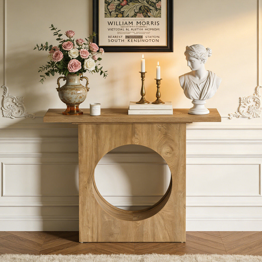 Blue Elephant 105 cm W Console Table Brown 80cm H X 105cm W X 29.5cm D