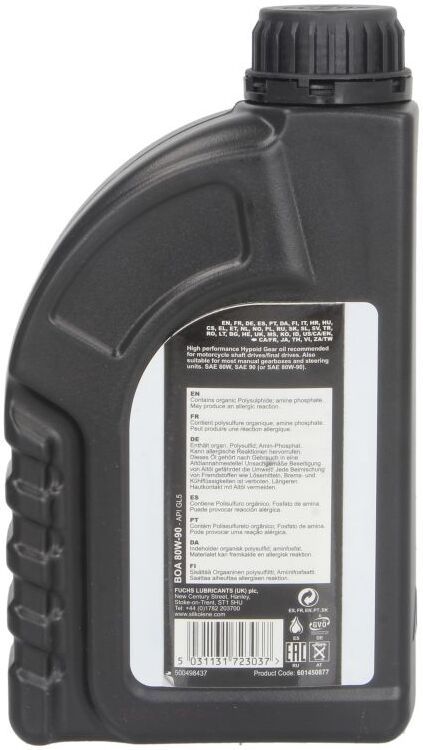 Getriebeöl SILKOLENE BOA 80W90 1L