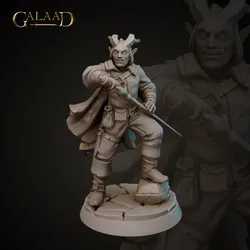Duelist Tiefling von Galaad Miniatures aus Tiefling Release - Modular