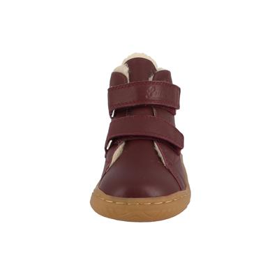Stiefel LURCHI "Lurchi Joker Barefoot", Mädchen, Gr. 21, lila, Leder, Schuhe Stiefel