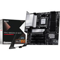PRO B850M-P WIFI, Mainboard schwarz/silber