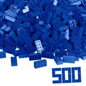 Simba-Blox 104118925 blaue Bausteine, ab 4 Jahre, 500 Teile