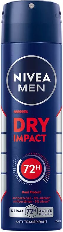 Nivea - Men Dry Impact Anti-Transpirant Spray, 150  ml