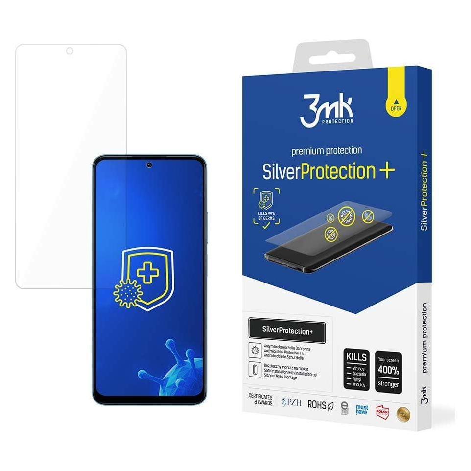 3MK Xiaomi Redmi 12 - SilverProtection+ Displayschutzfolie (1 Stk., Xiaomi Redmi 12) (3mk SilverProtection+(1155))