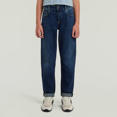 Boyfriend-Jeans G-STAR "KIDS, KATE BOYFRIEND G", Mädchen, Gr. 16 (164), N-Gr, blau (schwarz), Denim/Jeans, Obermaterial: 100% Baumwolle, boyfriend fit lang, Jeans, im Relaxed Fit