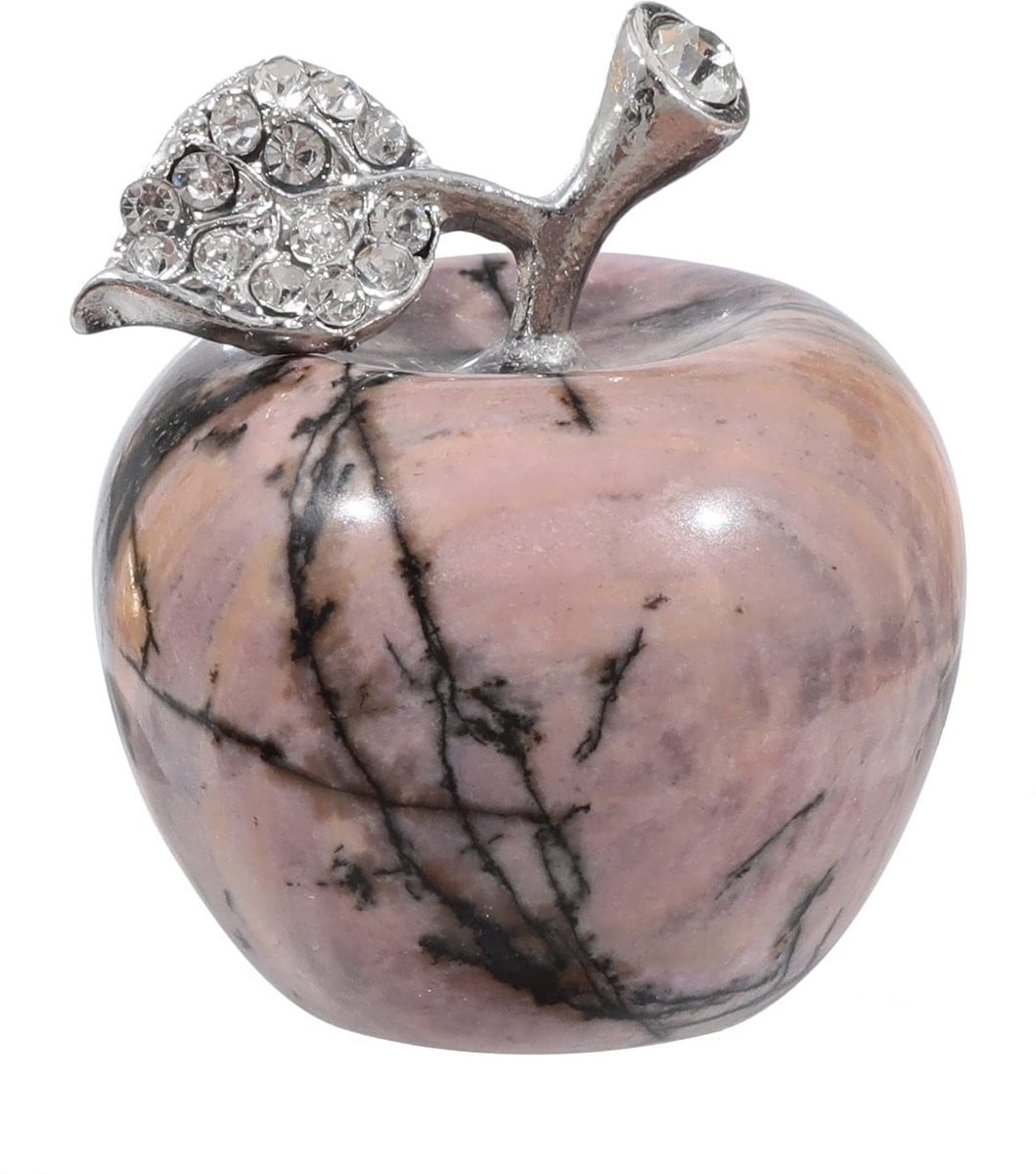 Solidchoice Rhodoniet Appel Figurine voor Decoratie