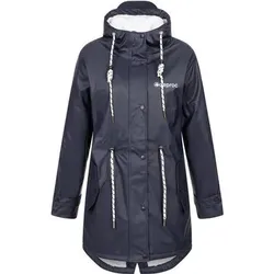 DEPROC ACTIVE Regenjacke Friesennerz ELLESMERE WOMEN, Größe 40 in Blau Blau