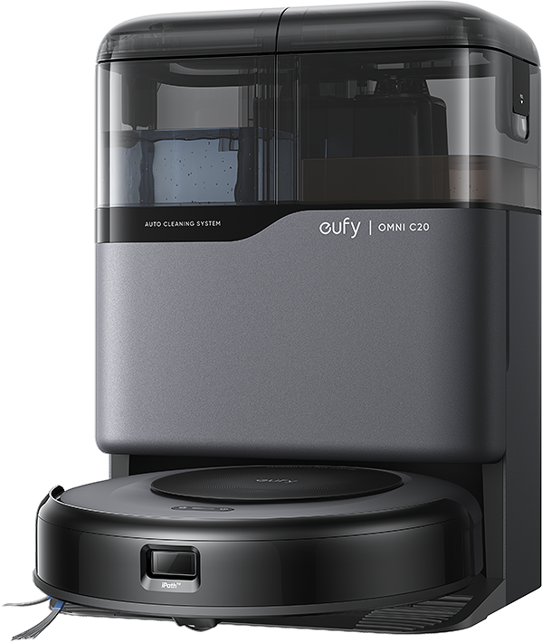 eufy Robot Vacuum Omni C20 + 2-Pack Vacuum Mop Replacement Pads