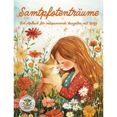 Samtpfotenträume - Ein Malbuch für entspannende Auszeiten mit Katze, Nonbook von Nanja Holland, Papierfresserchens MTM-Verlag, 978-3-99051-306-4