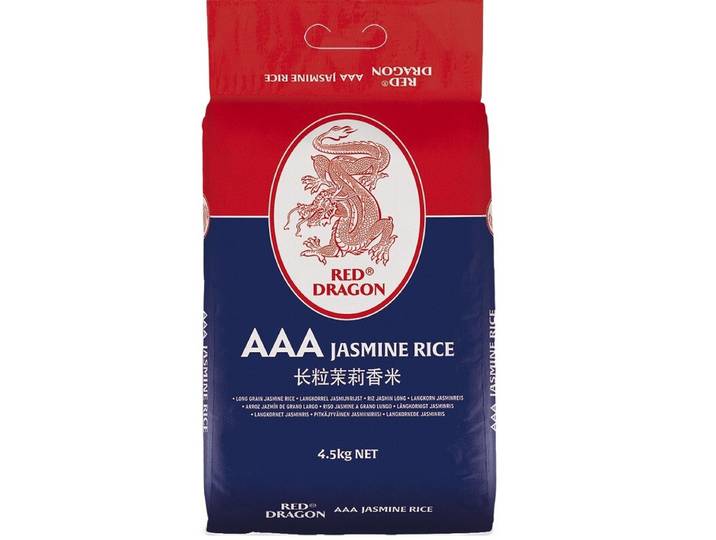 Red Dragon AAA Jasmijnrijst (Cambodjaans) - 4.5 kg