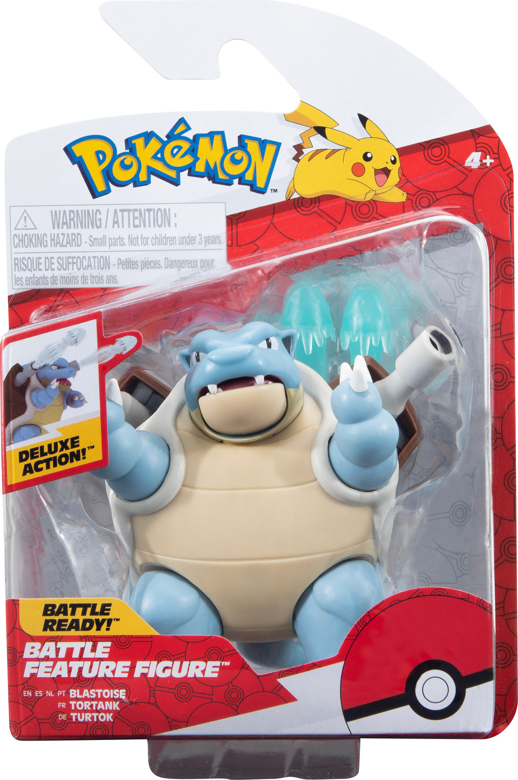 Character Options Pokémon Battle Feature Figuur Turtok, 11 cm