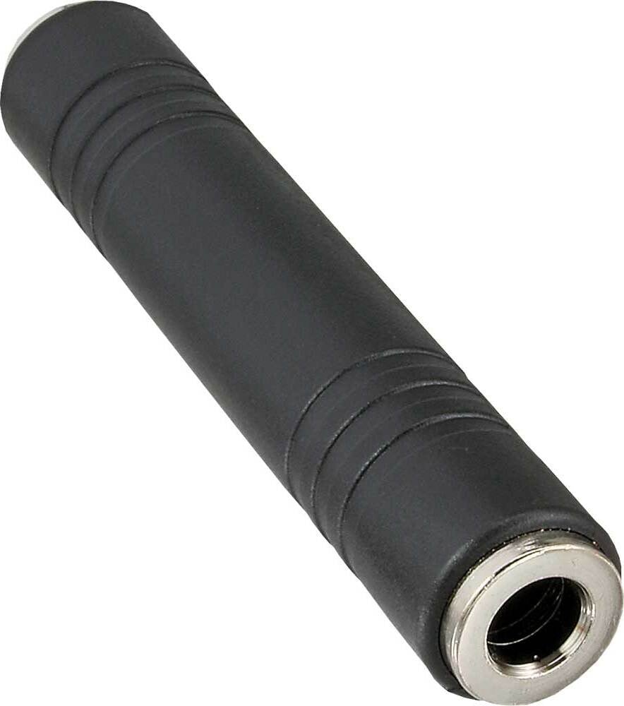 InLine 99307 Audio-adapter stereo 6,3 mm jackplug mannelijk naar jackplug vrouwelijk