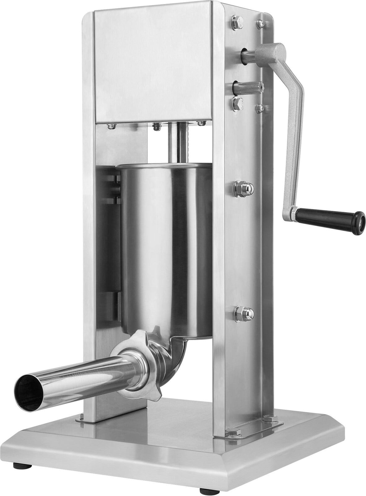 Zelsius professionele worstvullingmachine, 3 liter, roestvrijstalen worstvuller