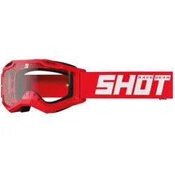 Shot, Herren, Sportbrille, ASSAULT 2.0 SOLID MX-Brille rot (Rot), Rot