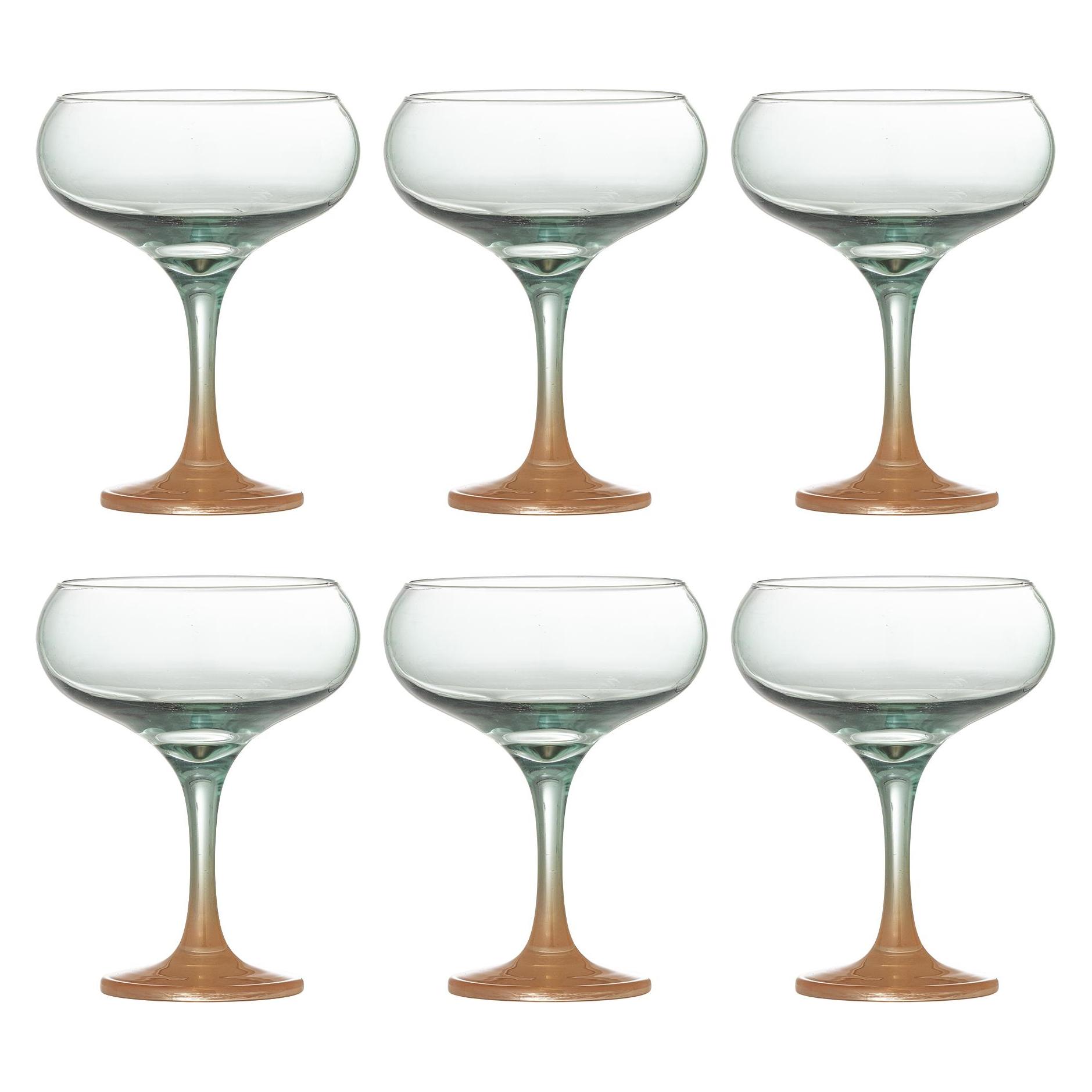 Bloomingville - Signe Cocktail Glass - Multi (2.70 dl, 4x, Aperitifgläser) (82068742)