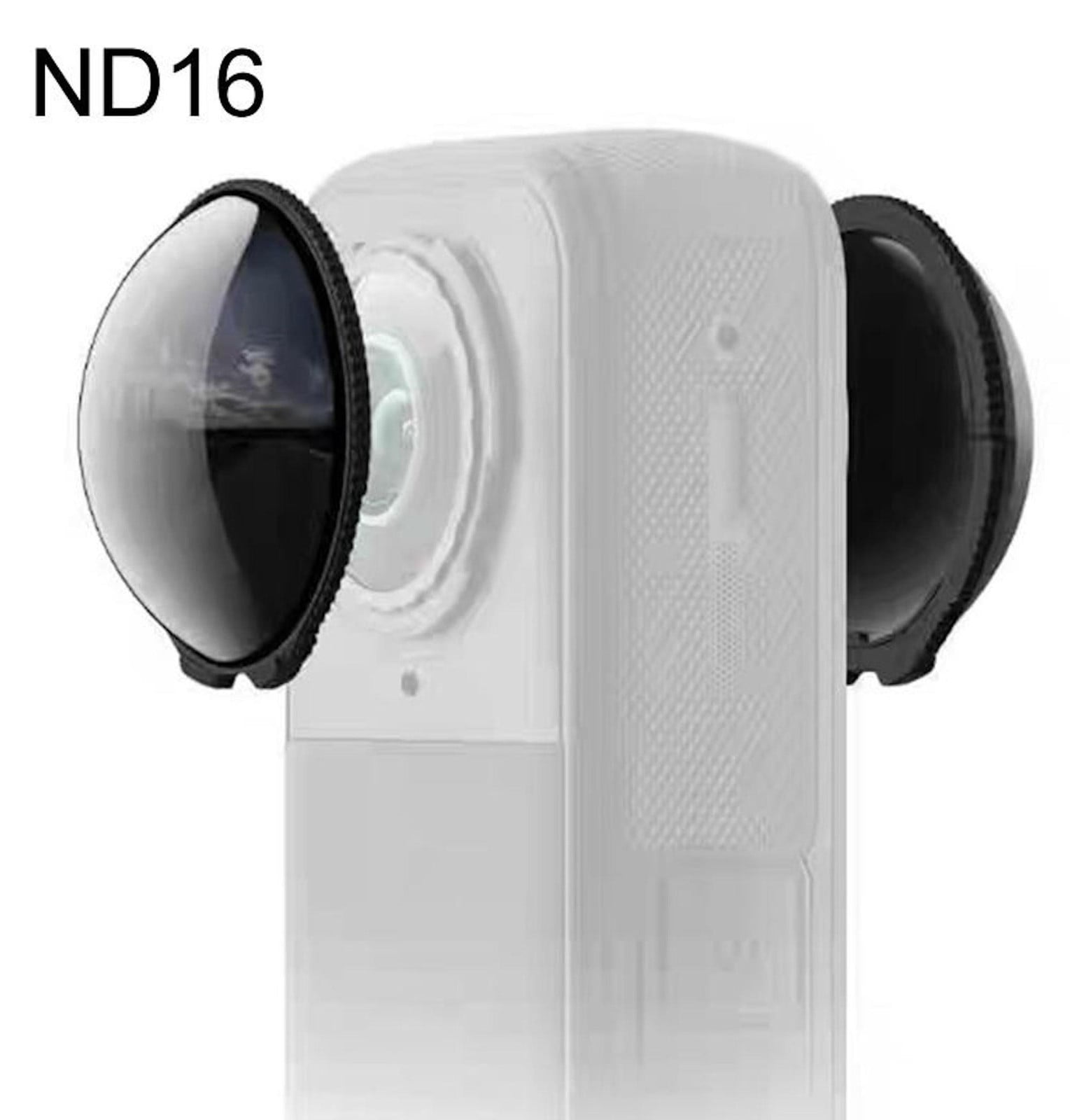 Wigento ND16 neutrale dichtefilter, 2 stuks glazen beschermfilters voor Insta360 X5 accessoires