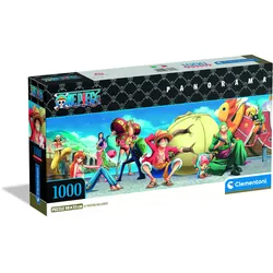 Clementoni - One Piece Panorama Puzzle, 1000 Teile