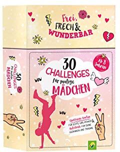Iris Warkus - 30 Challenges für mutige Mädchen - Frei, frech, wunderbar - für Mädchen ab 8 Jahren: Übungskarten für echte Girl-Power & Notizbuch für deine Gedanken und Träume - Preis vom 18.10.2026 19:22:15 h