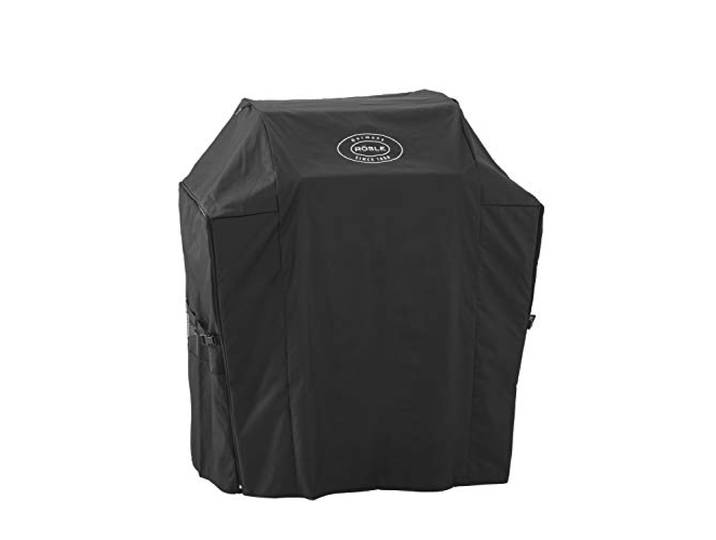 RÖSLE Abdeckhaube BBQ-Station VIDERO G3/G3-S, Hochwertige Schützhülle aus 100% Polyester mit PU-Beschichtung, praktischer Reißverschluss, wetterfeste Abdeckung, Schwarz