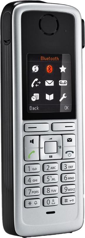 Unify OpenStage M3 Ex, Schwarz, Silber, TFT, 4,57 cm (1.8"), 128 x 160 Pixel, 65536 Farben, Lithium-Ion (Li-Ion)