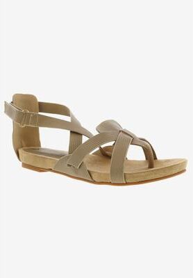 Women's Nobu Sandal by Bellini in Natural Pebbled (Size 6 1/2 M)