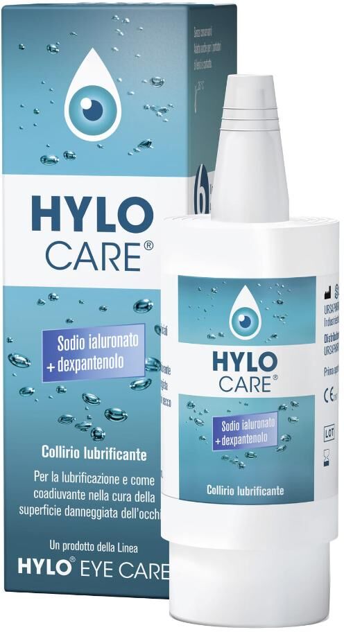 URSAPHARM SRL HYLO-CARE Collirio Lubrificante Occhi Secchi, 10 ml