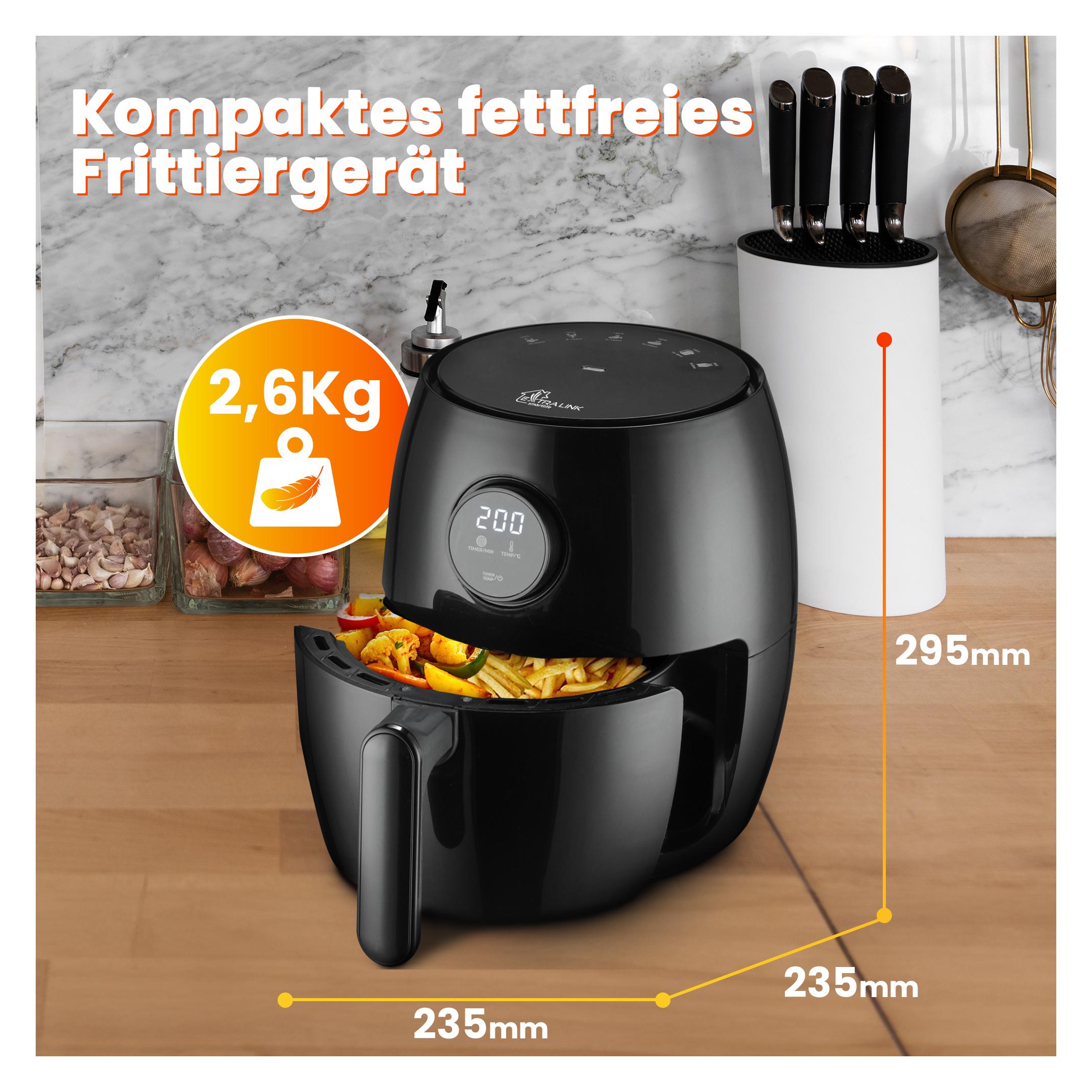 Extralink Smart Life Air Fryer SJ-200 (2 l) (EX.39588)