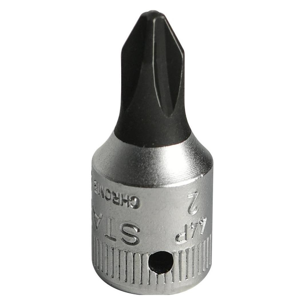 Stahlwille Steckschlüsseleinsatz 44 P 1/4 " PH PH 2 Länge 28 mm (01290002)