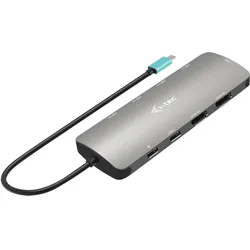 I-TEC USB-C Metal Nano Docking Station mit Power Delivery 100W