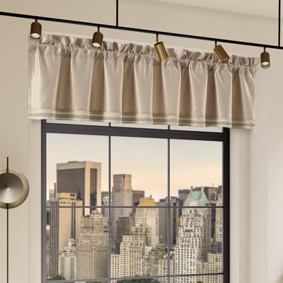 J. Queen New York Avenue Window Straight Valance