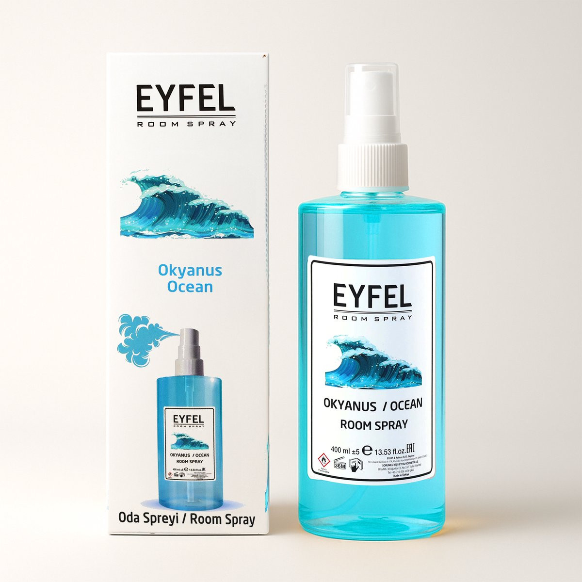 Eyfel Roomspray Ocean 400ml