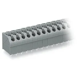 Wago 250-509 Leiterplattenklemme,Drücker,1,5 mm2,grau 250509  - 25 Stück