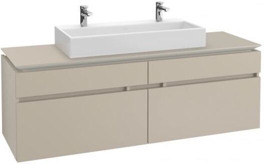 Villeroy und Boch Villeroy & Boch Legato Waschtischunterschrank B67100VK 160x55x50cm, Soft Grey