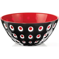 Le Murrine Schale 20 cm schwarz-rot