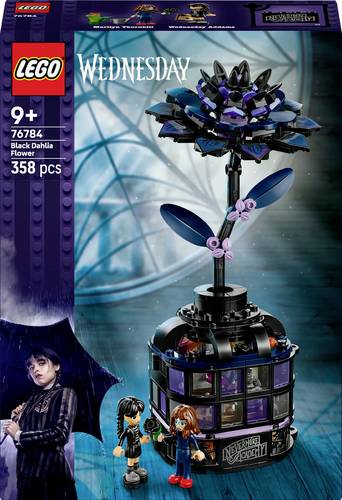 76784 LEGO Wednesday Schwarze Dahlie