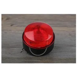RS PRO, Personenschutz, Xenon Blitz Signalleuchte Rot, 10 100 V dc, 20 72 V ac, Ø 76mm x 50mm