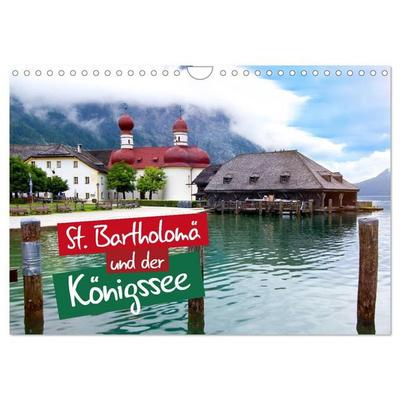 St. Bartholomä und der Königssee (Wandkalender 2027 DIN A4 quer), CALVENDO Monatskalender