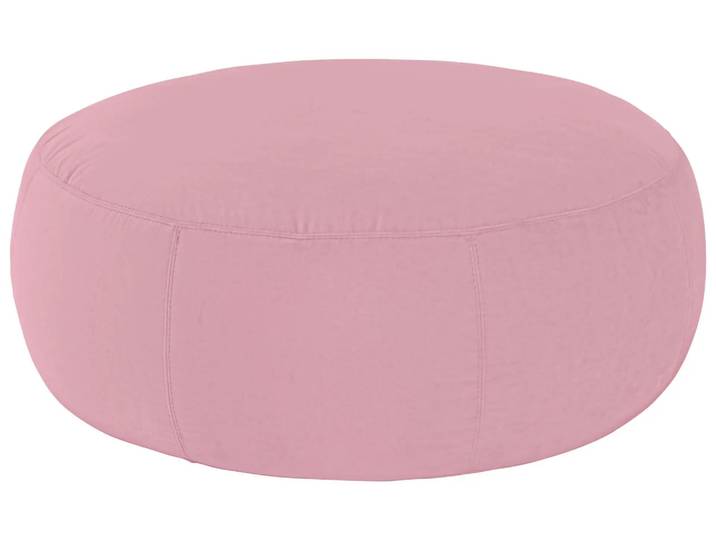 Hocker Annabelle Velvet D: 105 cm Candy / Farbe: Rosa / Material: Stoff