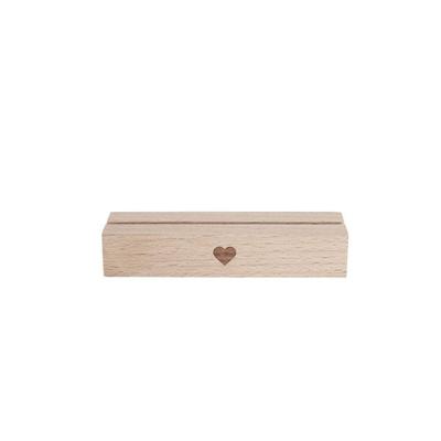 Kartenständer 2er Set - 10,5cm Herz