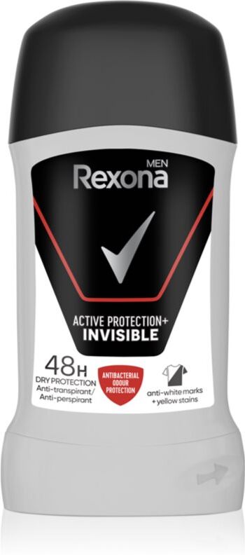 Rexona Men Active Protection+ Antiperspirant Stick til mænd Invisible 50 ml