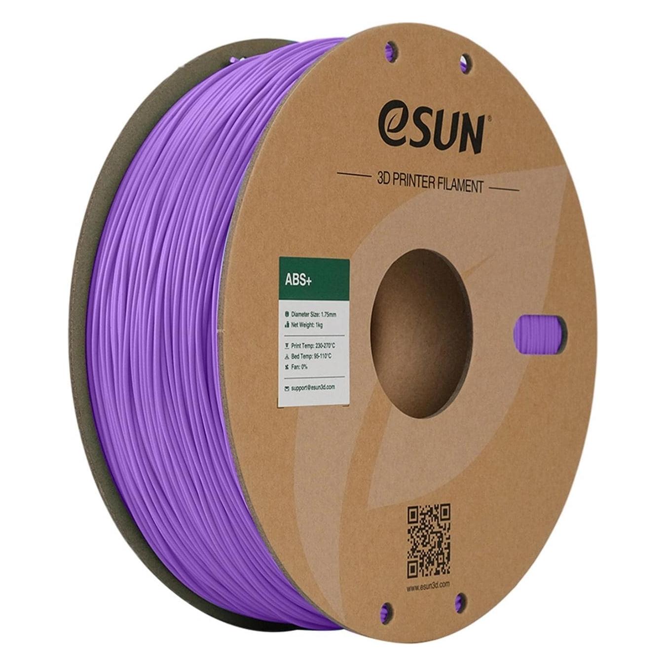 eSUN ABS+ 1,75mm Purple 1kg 3D Filament (ABS, 1000 g, 1.75 mm) (ABS+175Z1)