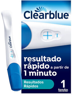 Clearblue Teste de Gravidez Resultado Rápido 1 un