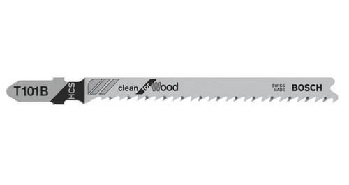 Stichsägeblatt T 101 B Clean for Wood, 25er-Pack