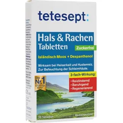 Tetesept Hals & Rachen Tabletten 20 ST