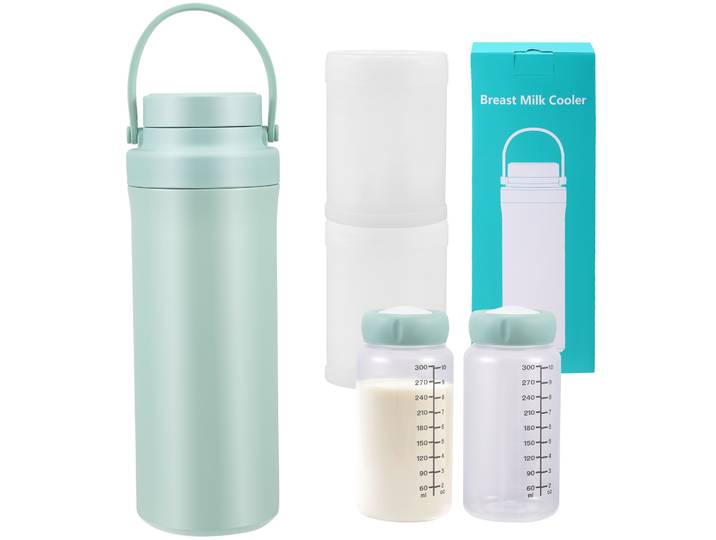 Bouteille de refroidissement de lait maternel Portable, refroidisseur de lait maternel pour le refroidissement en voyage, garde le lait frais pour l'allaitement, stockage du lait maternel