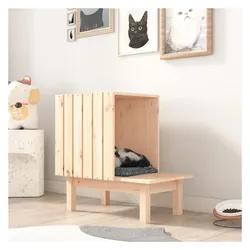 vidaXL Damelina (60 cm, Natur), Katzenbaum