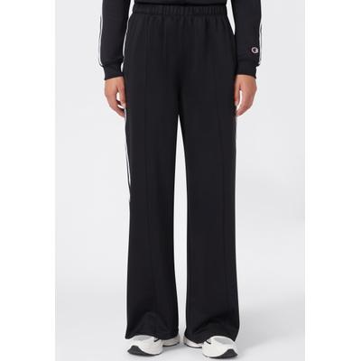 Jogginghose CHAMPION "SPORTWEAR TRACK PANTS Loose Fit", Damen, Gr. XS, N-Gr, nbk, Obermaterial: 50% Baumwolle, 43% Polyester, 7% Elasthan, Hosen Jogginghose, mit lockerer Passform, formstabil, flexibel